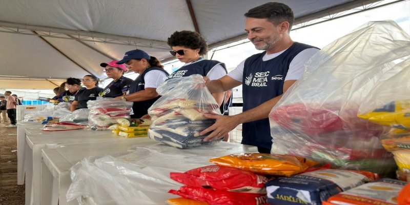 DOAÇÃO: Prefeitura de PVH arrecada mais de 11 toneladas e reforça solidariedade popular