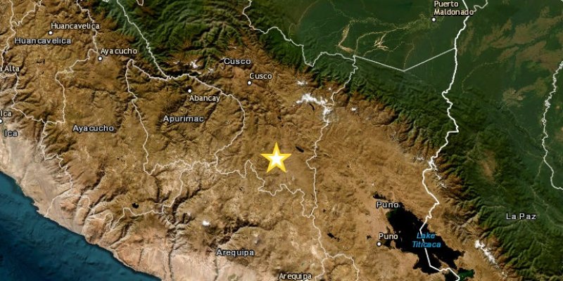TREMEU FORTE: Terremoto de magnitude 5,5 atinge o centro do Peru