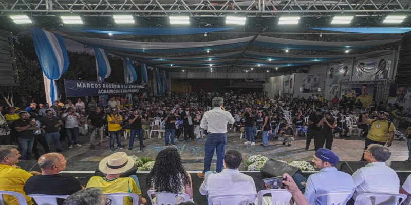 MARCOS ROGÉRIO: Lançamento de pré-candidatura ao Governo lota CTG de Vilhena