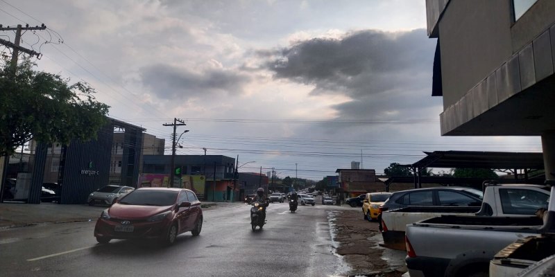 PROVIDENCIAL: Chuva rápida ameniza calor escaldante em Porto Velho nesta sexta-feira