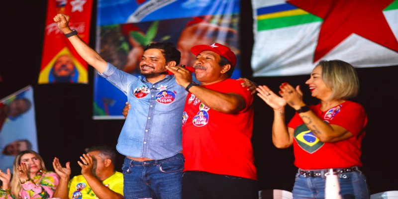 MACHADINHO DO OESTE: Expedito Netto e o Time do Lula participam de mobilização