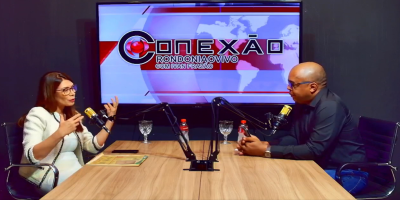 CONEXÃO RONDONIAOVIVO: Euma Tourinho fala da pré-candidatura à federal e das mulheres na politica 