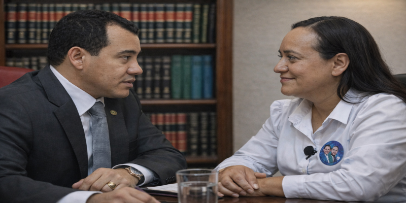 COLUNA SEMANAL:  Ex-dep. Valter Araújo é o conselheiro político da vice-prefeita Magna dos Anjos